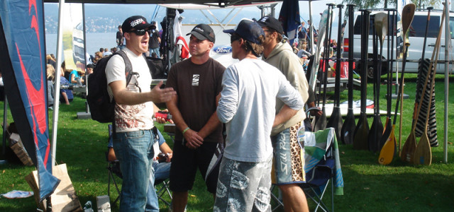 1. SUP Race auf dem Zürichsee