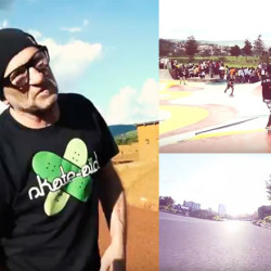 Skatepark in Ruanda mit skate-aid und JUCKER HAWAII