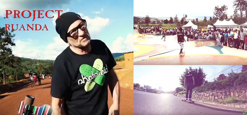 Skatepark in Ruanda mit skate-aid und JUCKER HAWAII